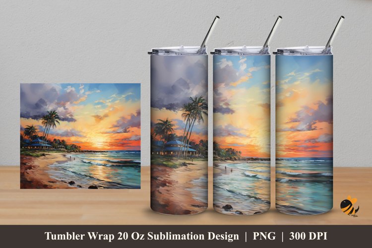 Beach Sublimation Design