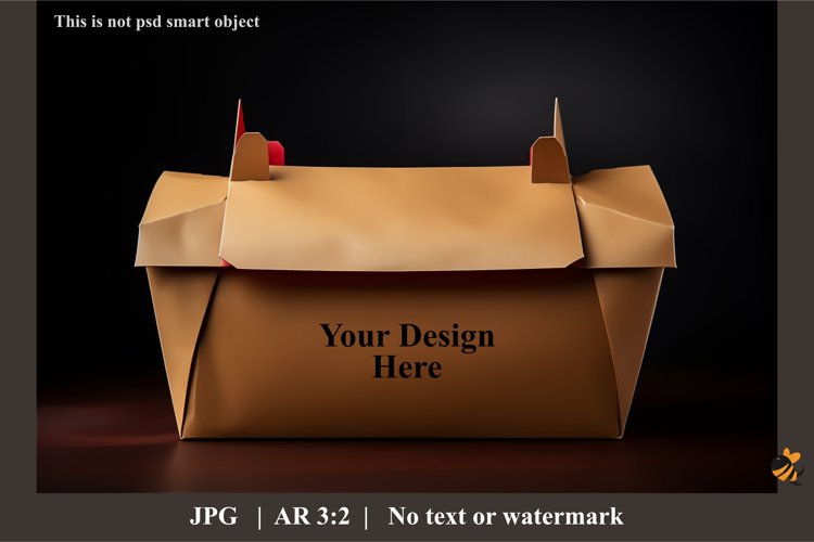 Takeout Mockup Design Illustration 5 example image 1