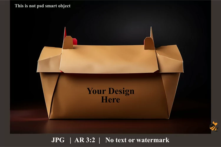 Takeout Mockup Design Illustration 5