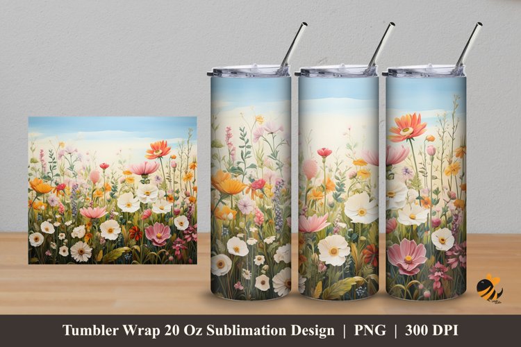 Sky Park Tumbler Wrap Sublimation Design 5