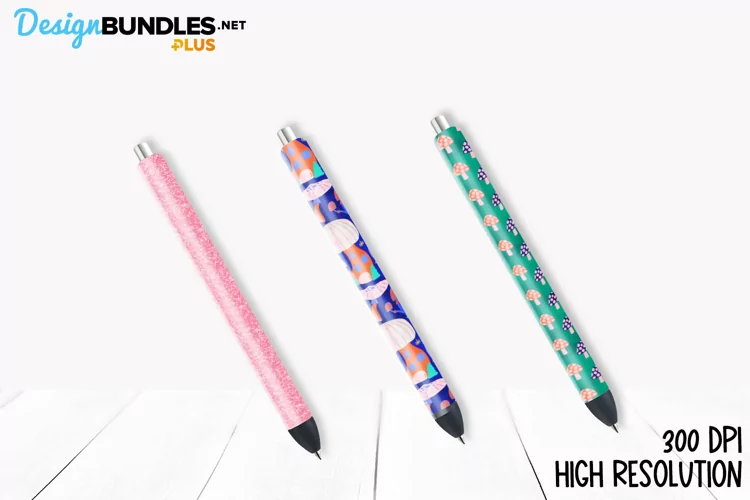 Mushroom Pen Wrap Bundle