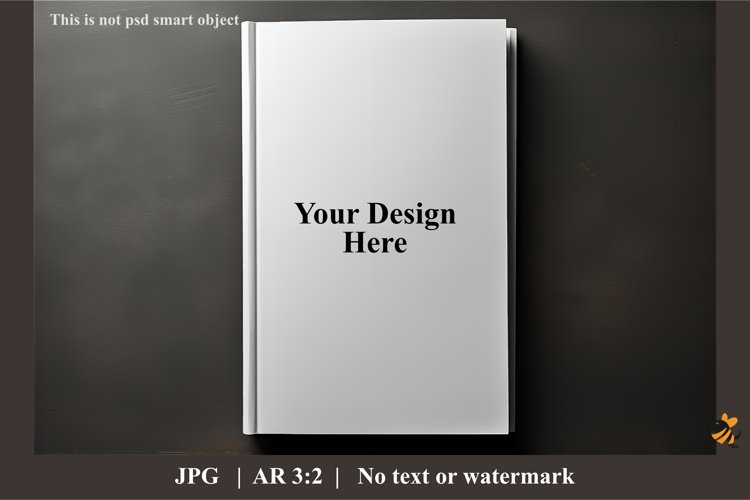Book Cover Mockup Design Illustration 5