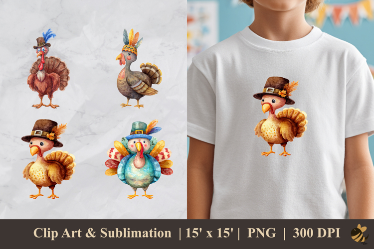 Turkey Clipart Image 20