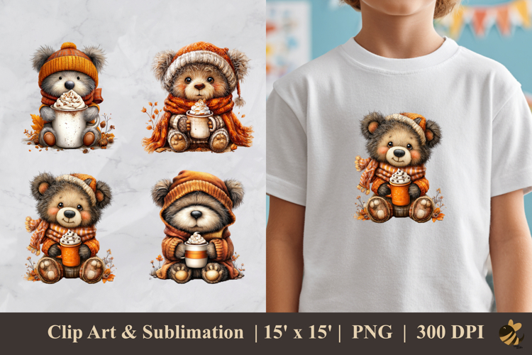 Cute Bear Clipart Image 11