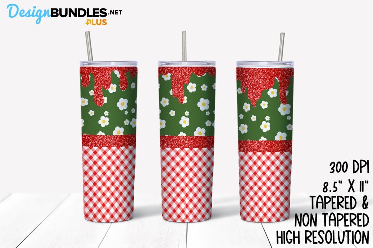 Summer Picnic Tumbler Wrap example image 1