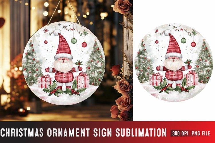 Christmas Ornament Sublimation Designs Image 12
