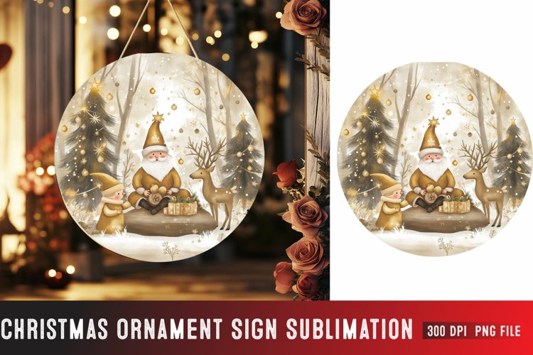 Christmas Ornament Sublimation Designs Image 10