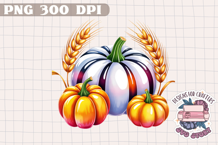 Fall Pumpkin Clipart Image 9