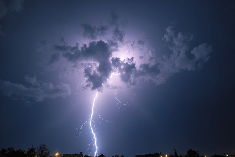 Lightning Background Wallpaper
