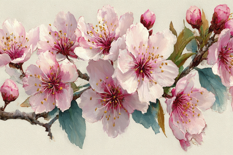 Cherry Blossoms Background