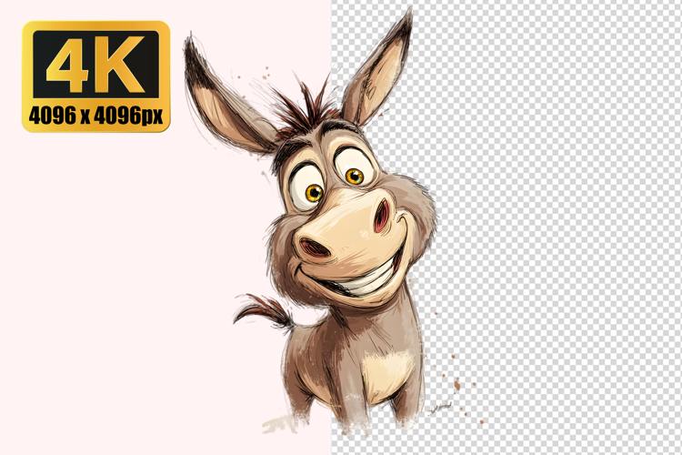 Donkey Clipart Image 7