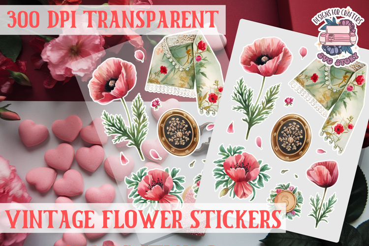 Retro Flowers Svg Image 23