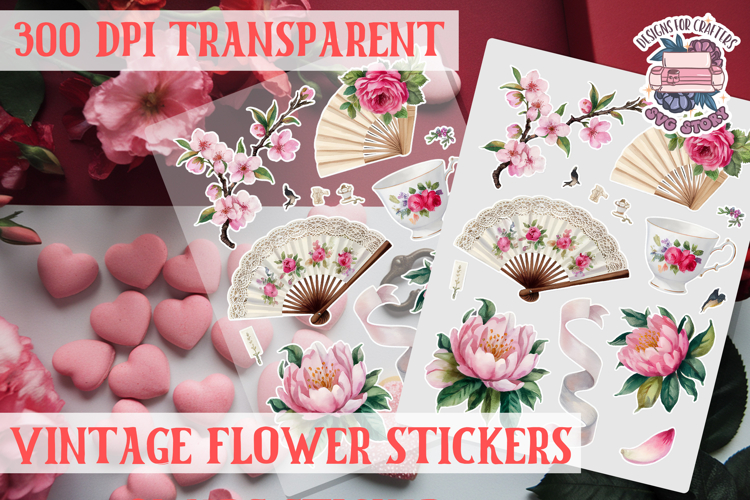 Retro Flowers Svg Image 22