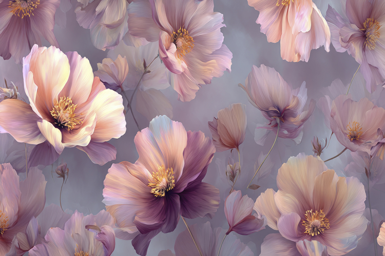 Pink Flowers Background