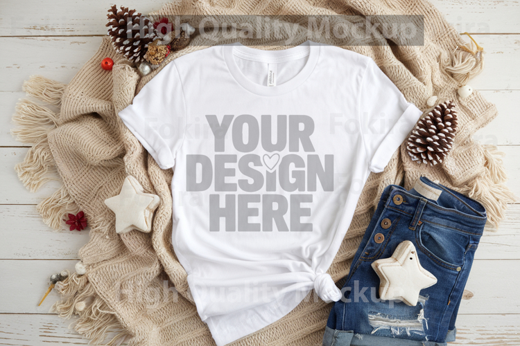 White Christmas Background Image 15