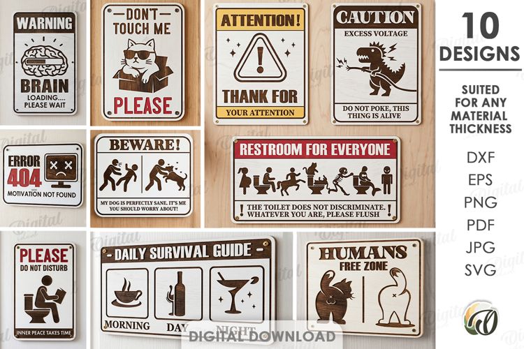 Bathroom Sign Funny Image 24