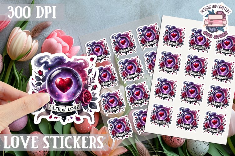 Love sticker Sheet Valentine Day Lovers Gothic Skull PNG