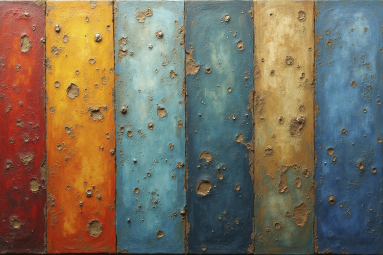 Rusted Metal Texture Background Wallpaper