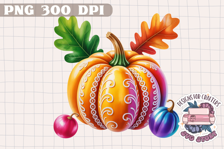 Fall Pumpkin Clipart Image 5
