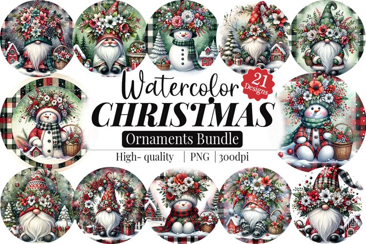 Christmas Ornament Clipart Image 19