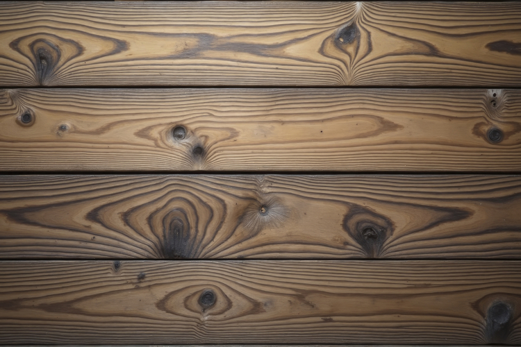 Horizontal Wooden Planks Background Wallpaper
