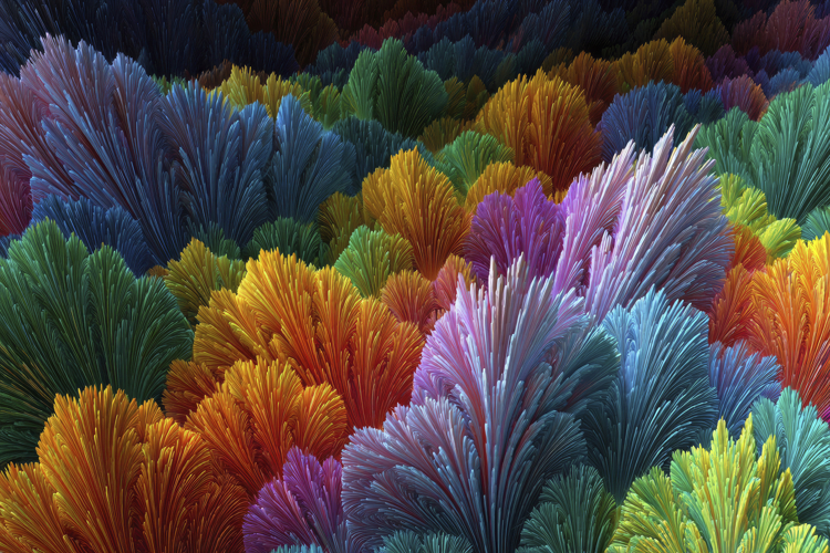 Colorful Grass Background Wallpaper example image 1