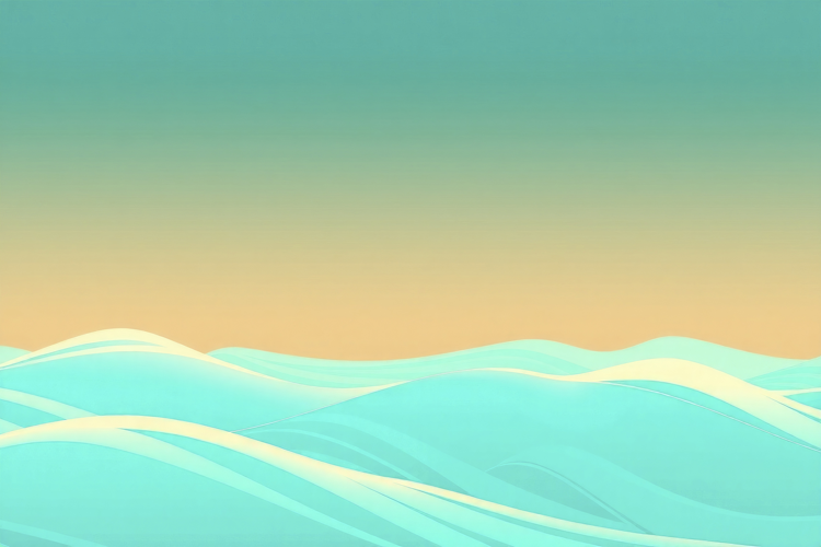 Sea Waves Background Wallpaper