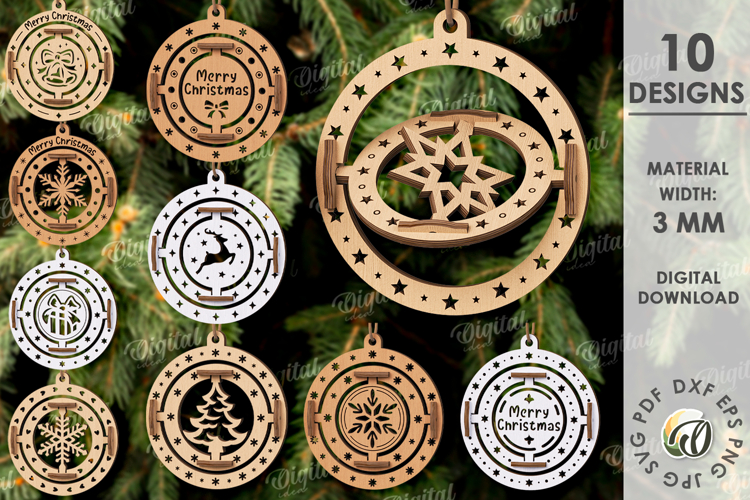 Christmas Ornament Clipart Image 10