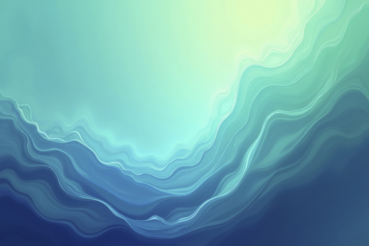 Aqua Waves Background Wallpaper