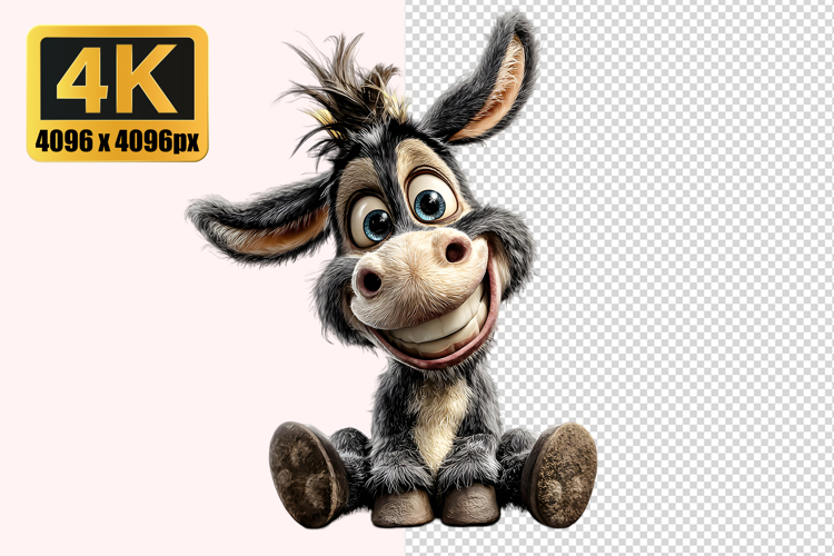 Donkey Clipart Image 13