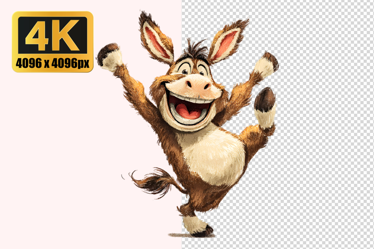 Donkey Clipart Image 22
