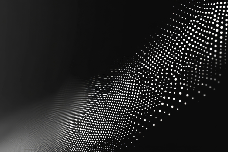 Abstract Halftone Dots Background Wallpaper