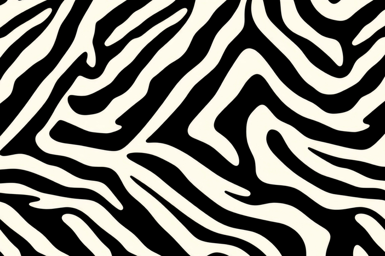 Zebra Print Pattern Background