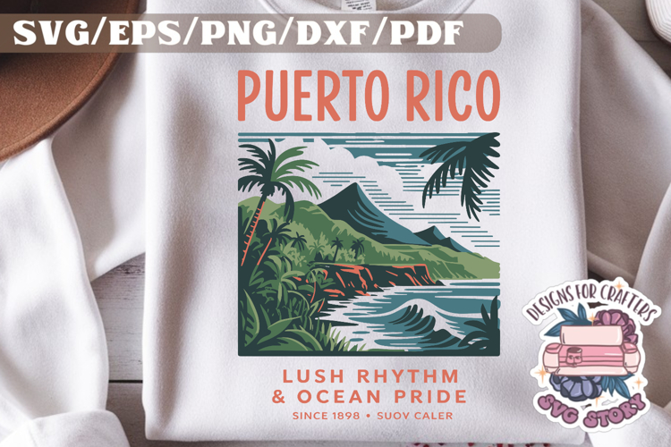 Puerto Rico Svg Image 12
