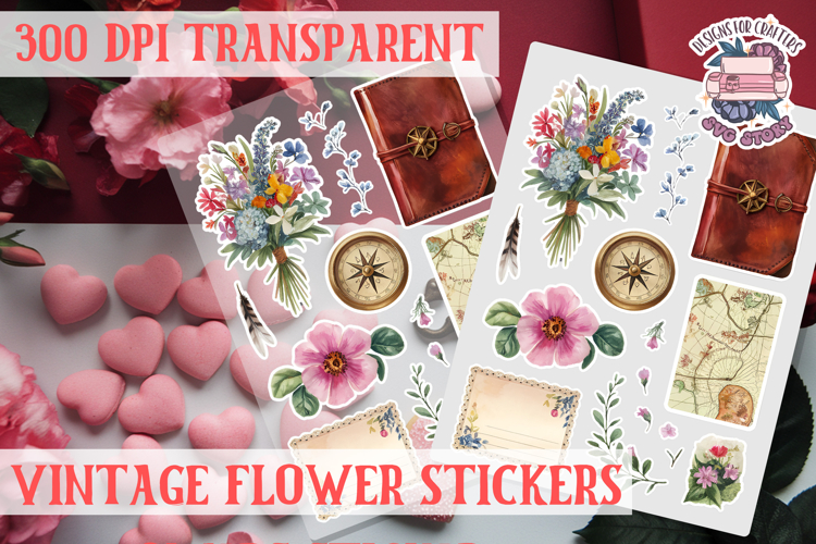 Retro Flowers Svg Image 12