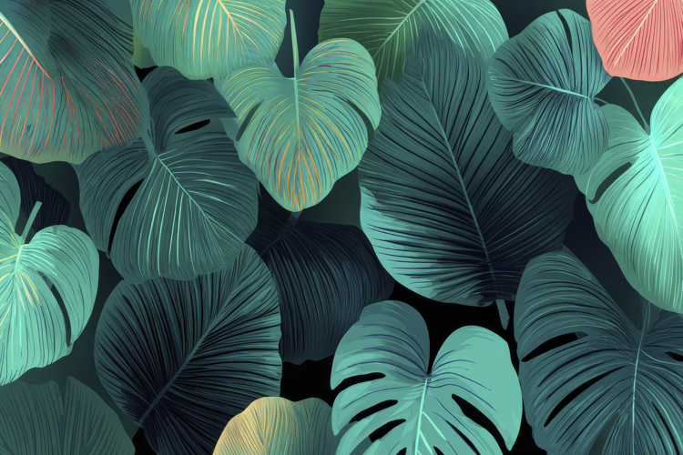 Tropical Leaf Background
