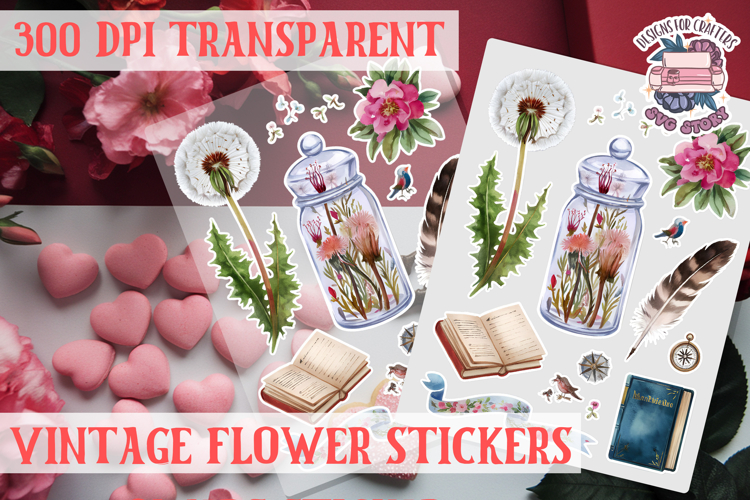 Retro Flowers Svg Image 17