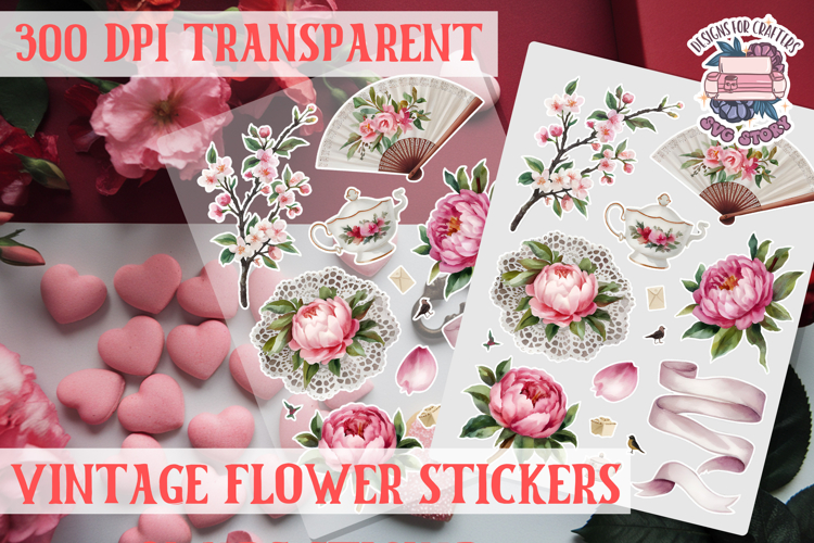 Retro Flowers Svg Image 16