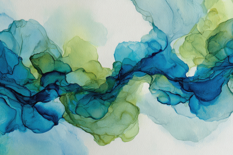 Abstract Art Alcohol Ink Background Wallpaper