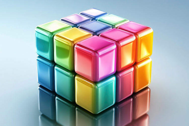 Cubes Clipart Image 13