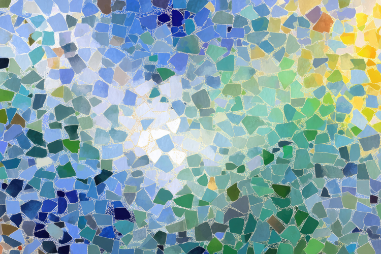 Colorful Mosaic Texture Background Wallpaper