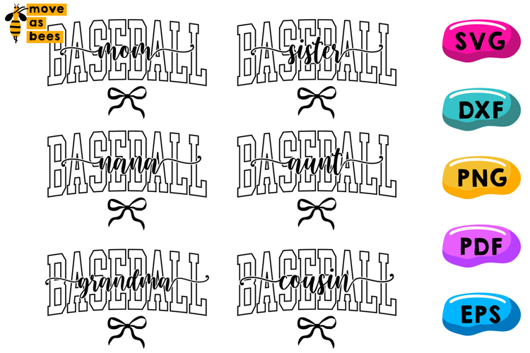 Baseball Sister SVGs Image 20