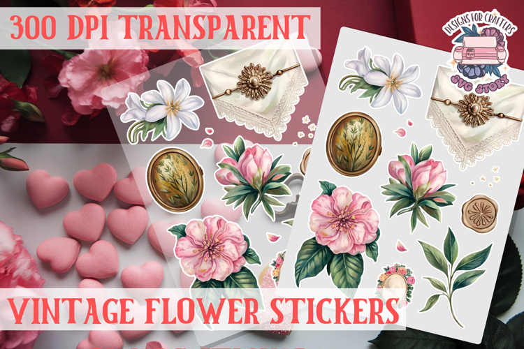 Retro Flowers Svg Image 13