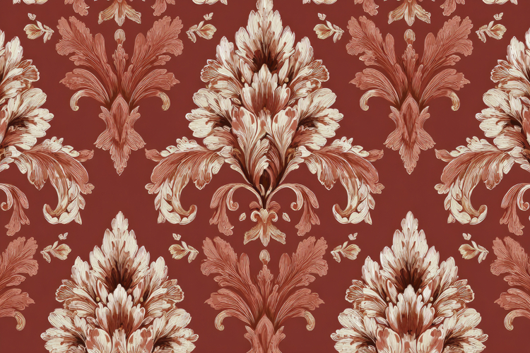 Vintage Floral Pattern Background