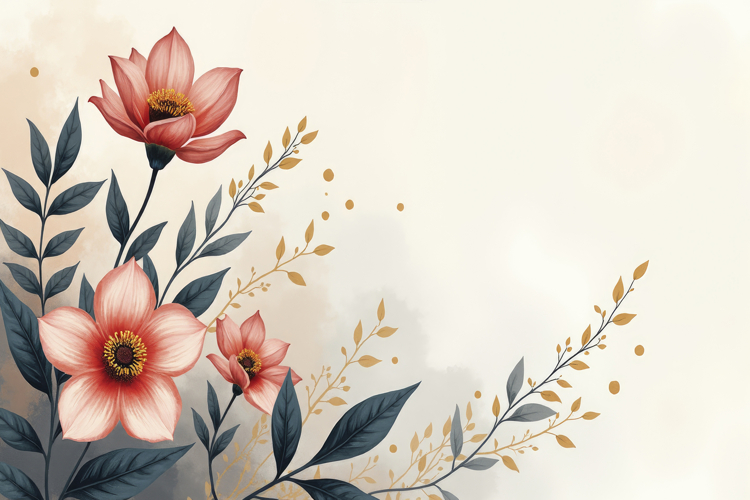 Floral Background Image 12