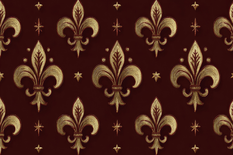 Fleur-De-Lis Pattern Background