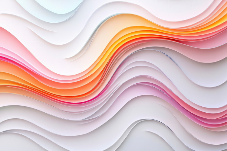 Abstract Waves Background Wallpaper example image 1