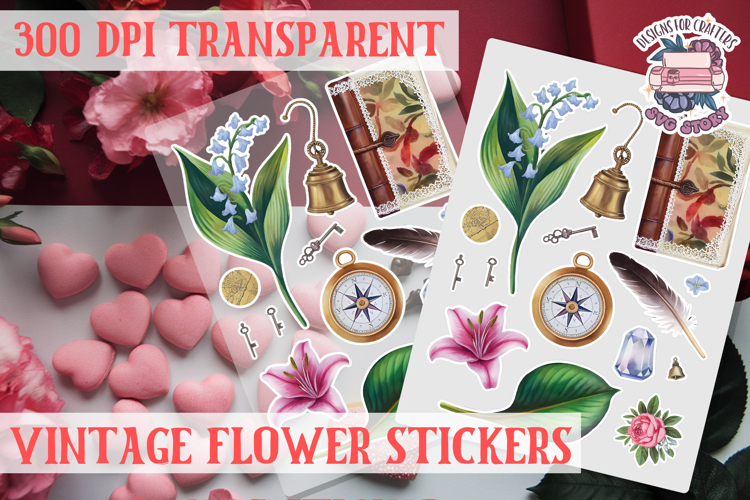Retro Flowers Svg Image 12
