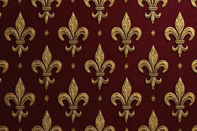 Fleur-De-Lis Pattern Background
