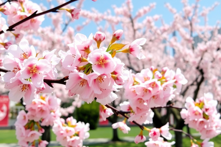 Cherry Blossom Background Image 2